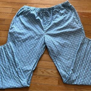 Vineyard Vines Men's Blue Patterned Lounge Pants Size XL